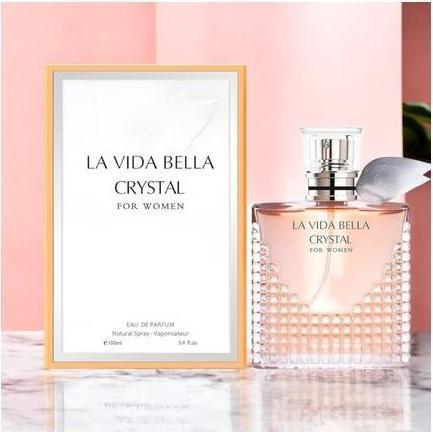 Image du produit Ameer Al Oud Fragrance World La Vida Bella Crystal Eau De Parfum 100ml (Eau de parfum, 100 ml)