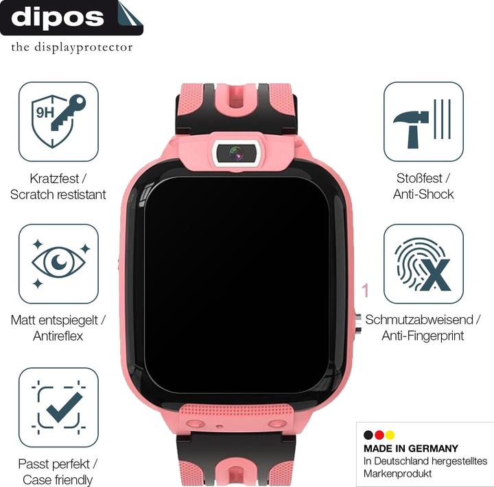 Produktbild Dipos Anti-Shock Displayschutz Matt 9H