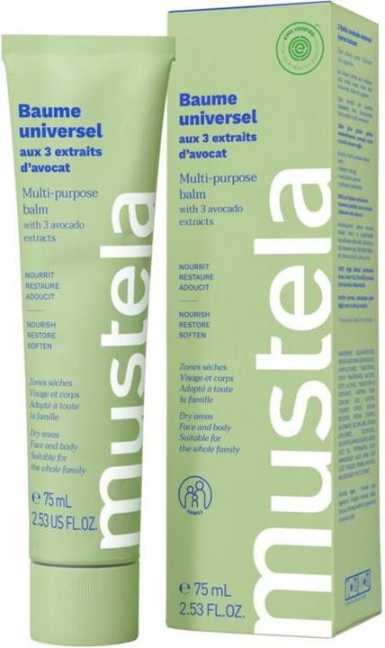 Nährwerte und Zutaten Mustela Universal Balsam Bio Bals (Körpercreme, 75 ml)