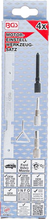 Actual product image BGS Motor-Einstellwerkzeug-Satz