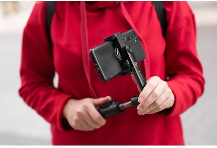 Produktbild Forcell Stylus F-GRIP S70M selfie stick with wireless remote control tripod black