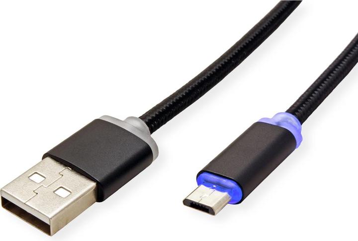 Produktbild Roline USB A - Micro B (1 m, USB 2.0)