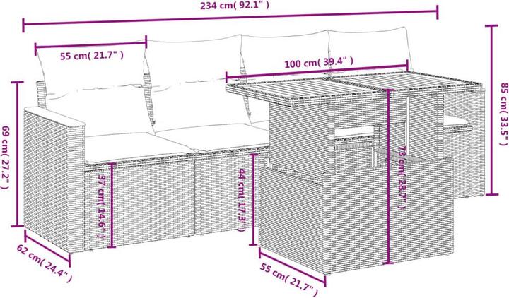 Produktbild vidaXL Corey