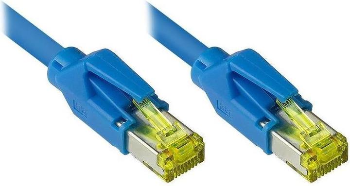Produktbild Good Connections Patchkabel Cat. 7 Draka UC900 Rohkabel (900MHz) Hirose TM31 Stecker beidseitig, blau, 23m (PiMF, S/FTP, CAT7, 23 m)