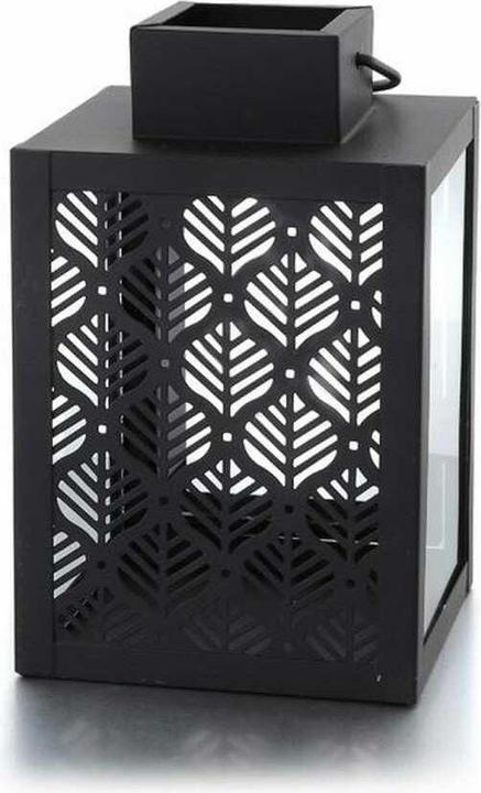 Actual product image Balthasar Lantern Leaf 16 cm, black