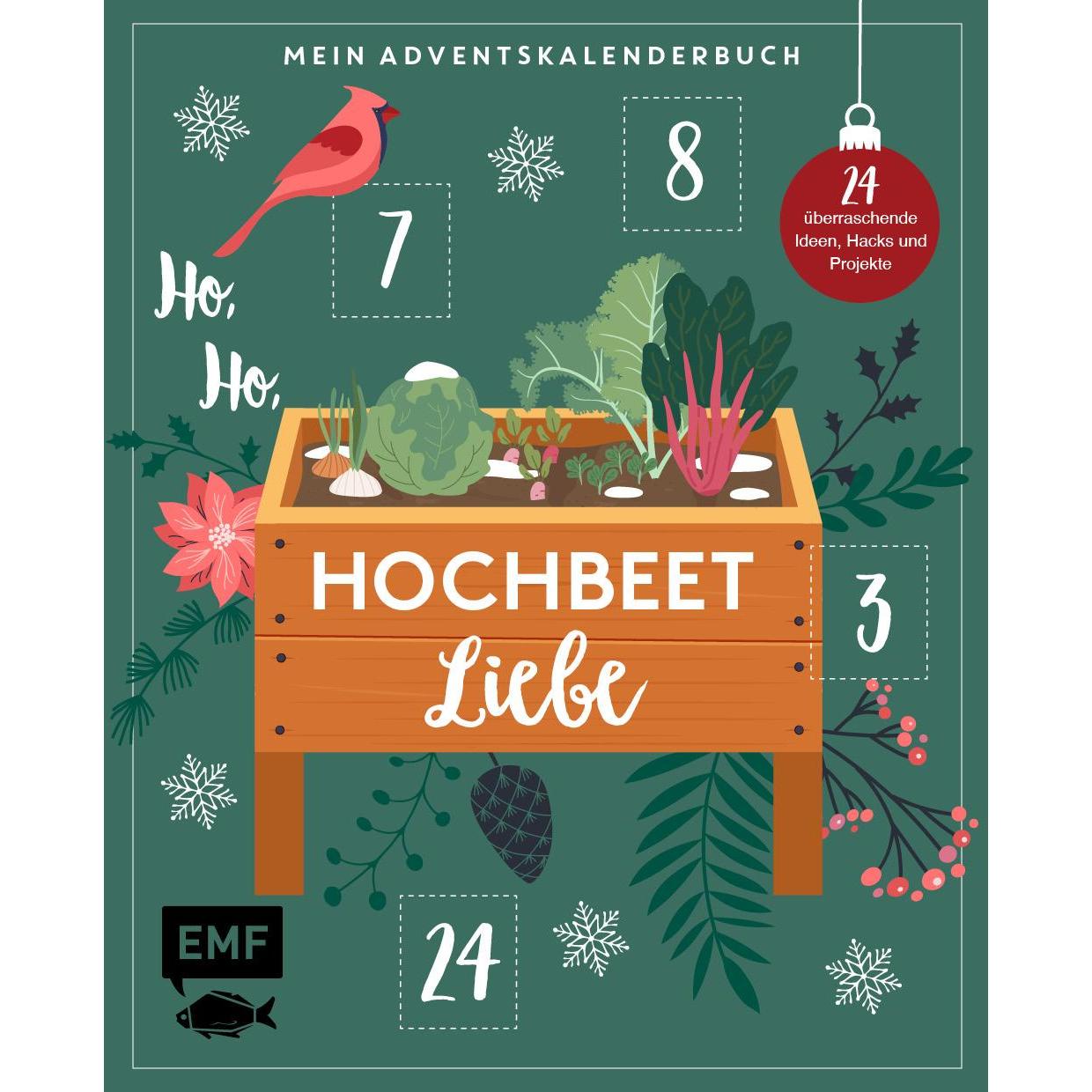 Edition Fischer Mein Adventskalender-Buch - Ho, Ho, Hochbeetliebe