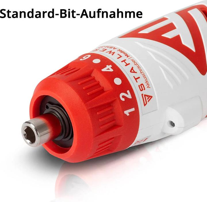 Produktbild Stahlwerk Akkuschrauber ASM-36 FC Köln Edition kompakter 3,6 V Stabschrauber (Stromversorgung über USB)