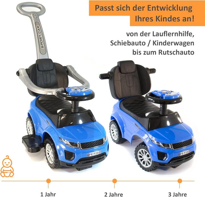 Produktbild Lemodo Rutschauto mit Schiebestange