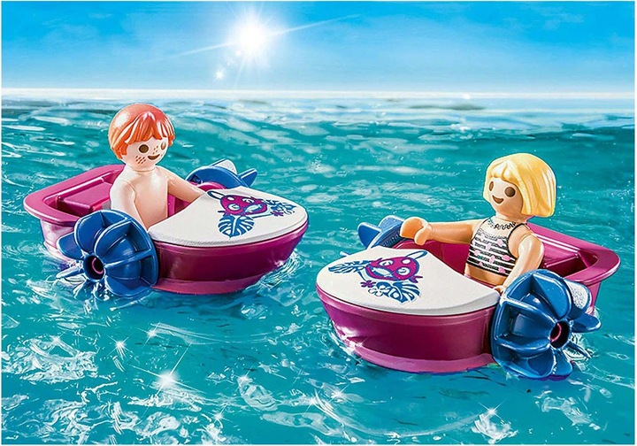 Productafbeelding Playmobil Roeibootverhuur met sapbar (70612, Playmobil familieplezier)