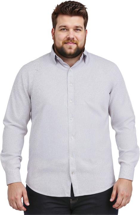 Produktbild Boston Park Hemd, Langarm, Minimalprint, Kentkragen, Comfort Fit (4XL)