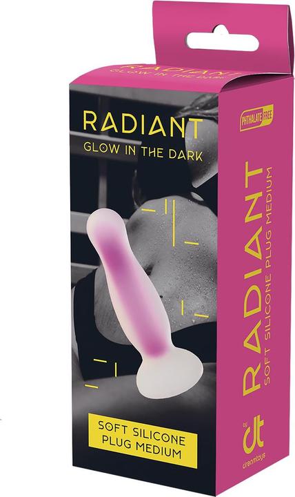 Productafbeelding Dream Toys Stralende Anaalplug Paars 12,5 cm