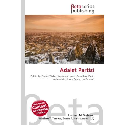 Adalet Partisi, Fachbücher