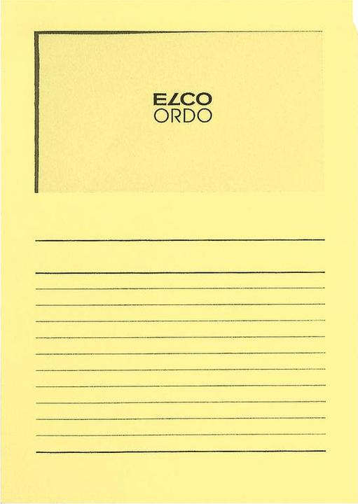 Actual product image Elco Ordo Classico transparent pockets (A4, 10x)