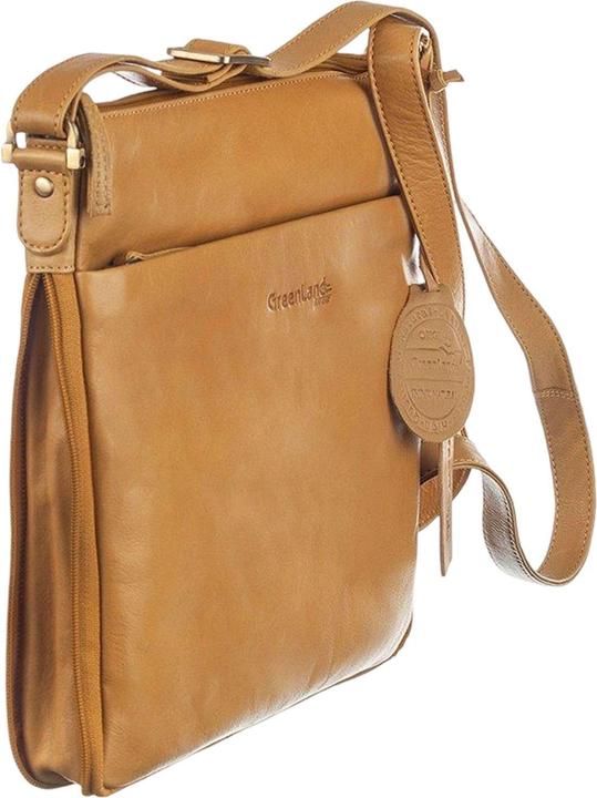 Immagine prodotto Greenland Nature Borsa a tracolla Nature in pelle 28 cm