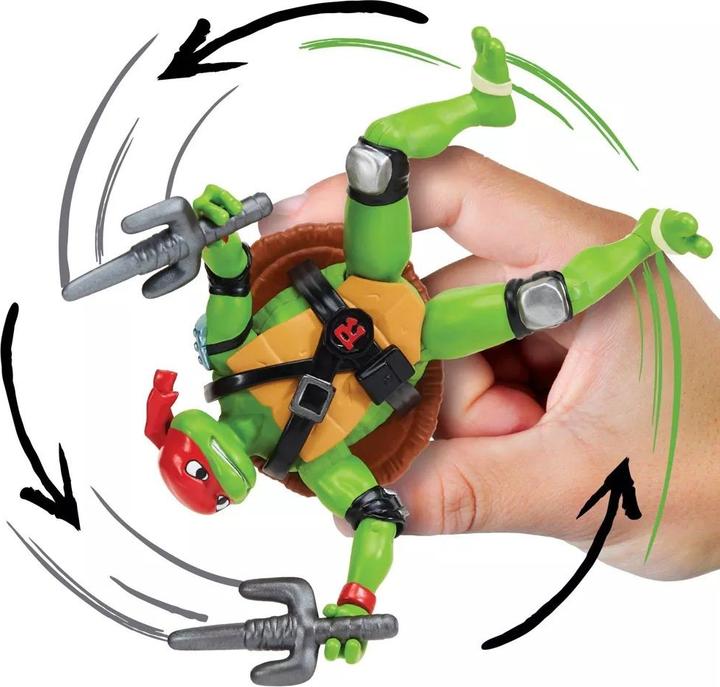 Immagine prodotto Teenage Mutant NT Turtles Mutant Mayhem - Basic Figures 12cm - Shell Spin Raph