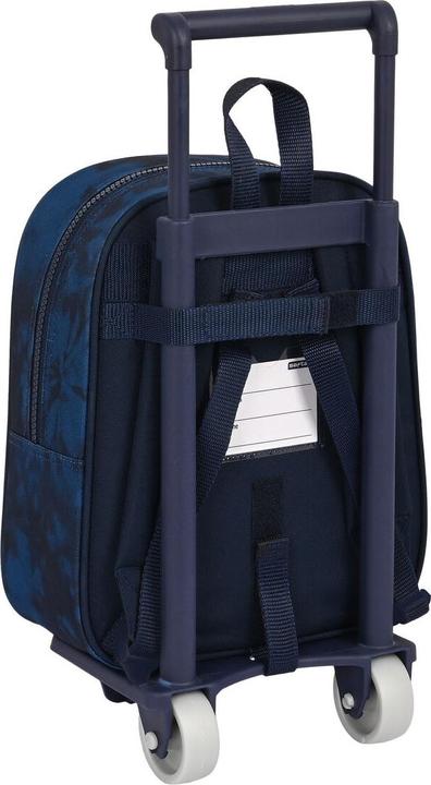 Actual product image Batman School rucksack with wheels Legendary Navy blue 22 x 27 x 10 cm