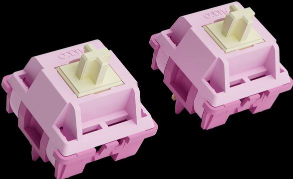Actual product image Akko V3 Creamy Purple Pro, mechanisch, 5-Pin, taktil MX-Stem, 30g - 45 Stück