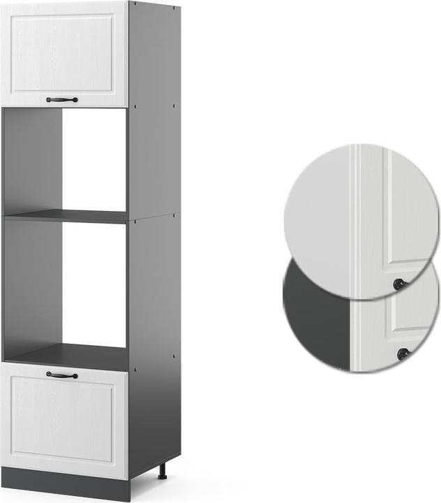 Produktbild Vicco Mikrowellenschrank R-Line (60 x 57.20 x 207 cm)