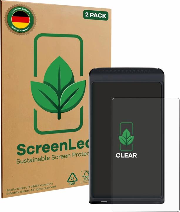 Immagine prodotto ScreenLeaf Pellicola protettiva, Proteggi Schermo Sostenibili, Clear, Antigraffio