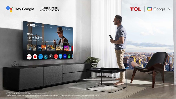 Immagine prodotto TCL 55C765 (55", QLED, 4K, 2024)