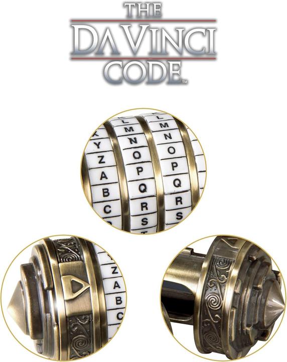 Produktbild Noble Collection Da Vinci Code Replik 1/1 Kryptex