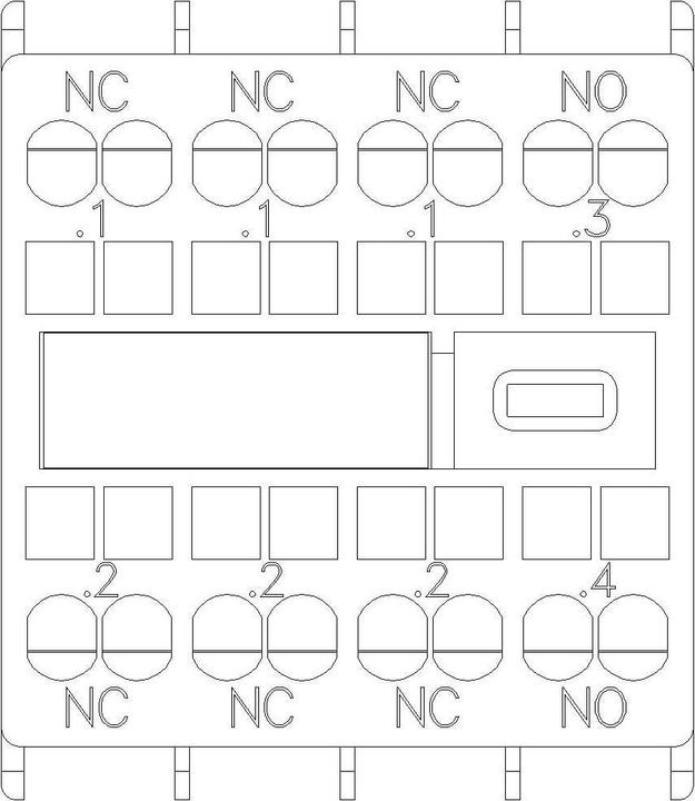 Produktbild Siemens Auxiliary Switch Block