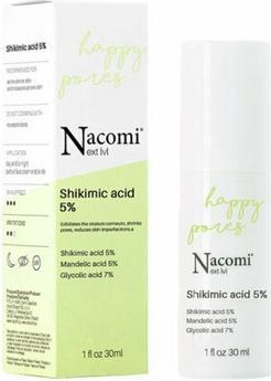 Immagine prodotto Nacomi Next Level Acido Shikimico 5% Siero Normalizzante con Acido Shikimico. Acido glicolico e mandelico (30 ml)