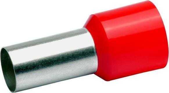 Klauke Aderendhülse 35 mm² 16 mm Teilisoliert Rot 47916 50 St.
