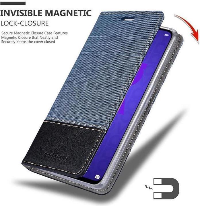 Actual product image Cadorabo Book Jeans Optics Cover (Huawei Nova 5, Huawei Nova 5 Pro)