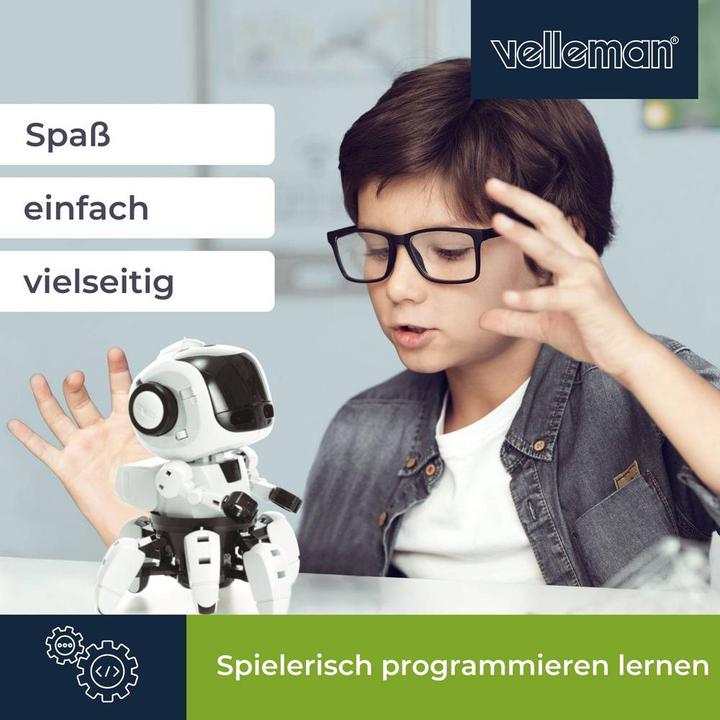 Actual product image Velleman Tobbie the Robot II Micro:Bit