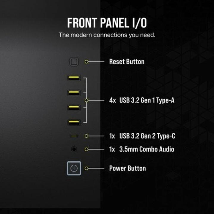 Actual product image Corsair iCUE 6500X RGB (ATX, Mini-ITX, mATX)