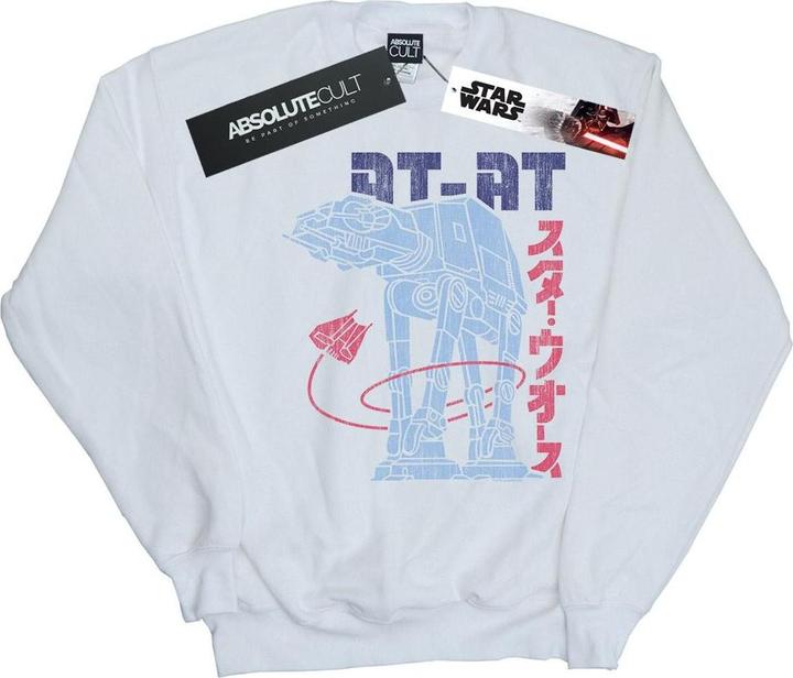 Actual product image Star Wars Mens Kanji AT-AT Sweatshirt (4XL)