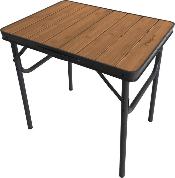 Actual product image Eurotrail Arsoli bamboo camping table