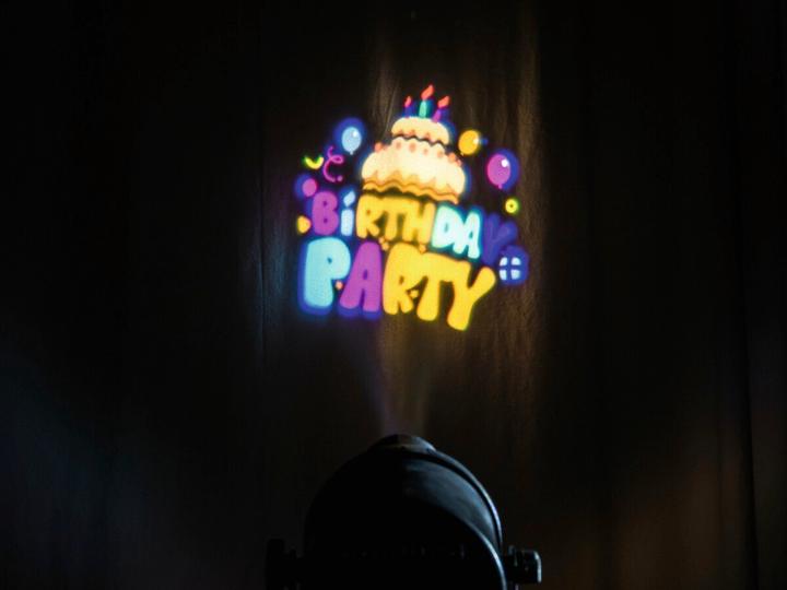 Actual product image Eurolite Logo projector (7 W, LED)