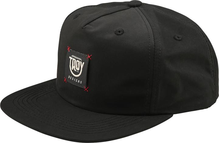 Produktbild Troy Lee Designs Unstructured Snapback Cap, Smiley, black, one size (One Size)