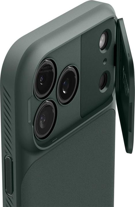 Actual product image Spigen - Optik Armor MagSafe - iPhone 17 Pro Max - Abyss Green (Apple iPhone 17 Pro Max)
