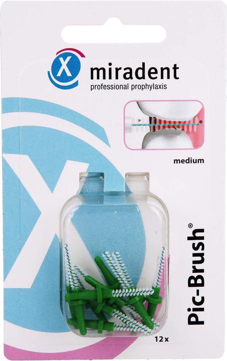 Miradent Pic-Brush Refill Ersatzbürsten (12 x)