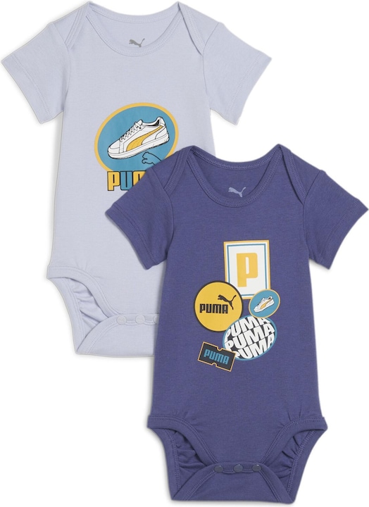 Actual product image Puma MINICATS Newborn 2-Pack Graphic Bodysuit Set INF (62)