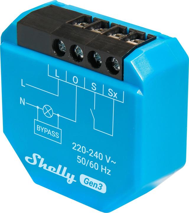 Produktbild Shelly 1L Gen3 (Schaltaktor)