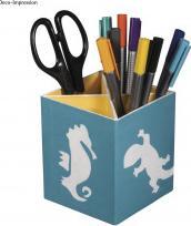 Actual product image Rayher Paper mache pen box, FSC Recycled 100%