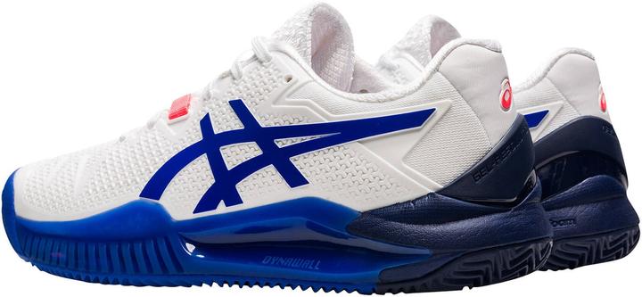 Produktbild ASICS Performance Gel-Resolution 8 Clay Lady White/Lapis Lazuli Blue (39)