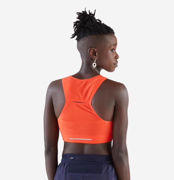 Image du produit Kiprun Crop top de Running léger Femme - Race crop 900 Light rouge Méline ROLLIN (M)