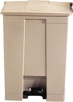 Actual product image Vepa Bins Industrial pedal bin, capacity 68 l, beige. (68 l)