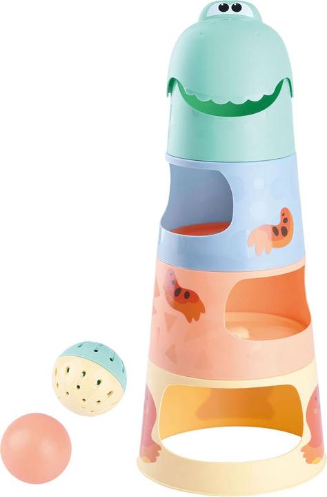 PlayGo Recycled Material Dino Stack Roll 6 Pcs