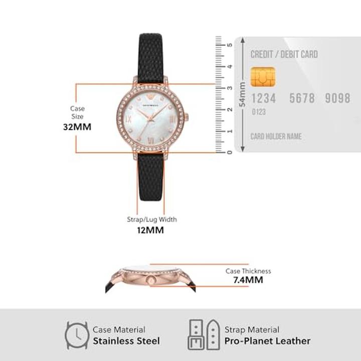 Immagine prodotto Emporio Armani Cleo (Orologio da polso analogico, 32 mm)