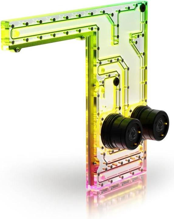 Actual product image Singularity Computers Corsair 1000D Dual D5 Reservoir Distroplate