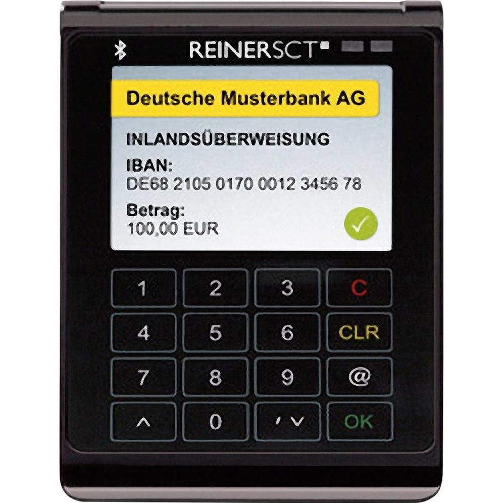 ReinerSCT CyberJack-Welle (USB), Speicherkartenlesegerät, Schwarz