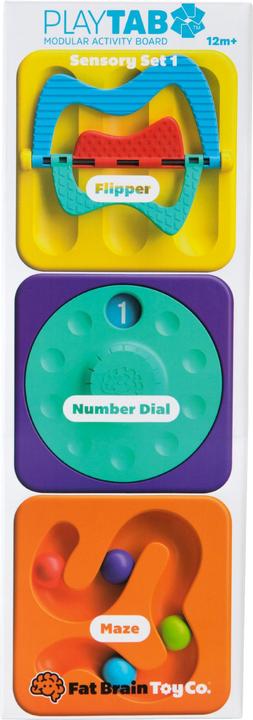 Fat Brain Toys Bet Your Brain - Play Tab Sensory Set 1 (337-48832)