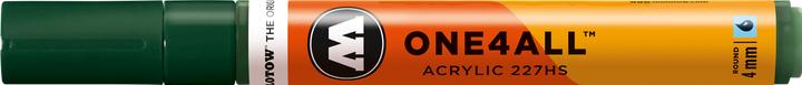 Actual product image Molotow Permanent marker One4All 227 HS refillable 4mm future green (1x)