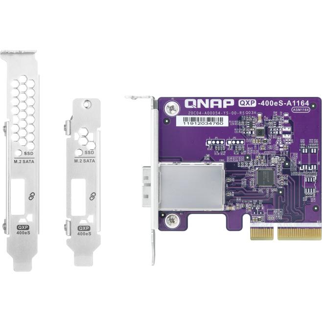 QNAP QXP-400eS-A1164 HOST-BOARD SAS 1port SFF-8088, NAS Zubehör